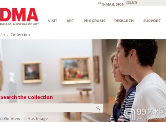 达拉斯艺术博物馆宣布藏品全部上线