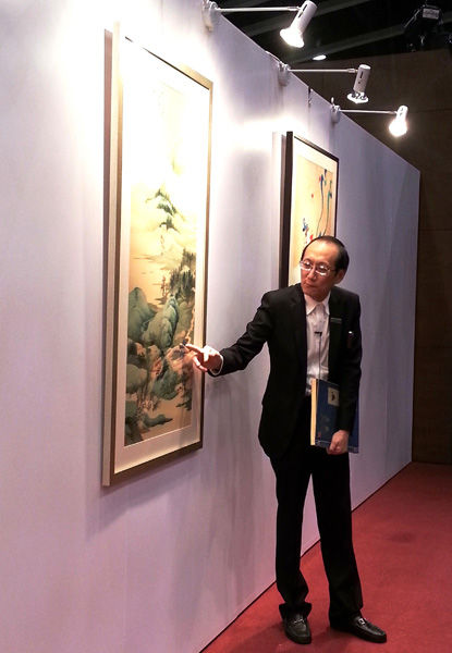 香港�K富比中国书画部主管张超群先生介绍拍卖详情
