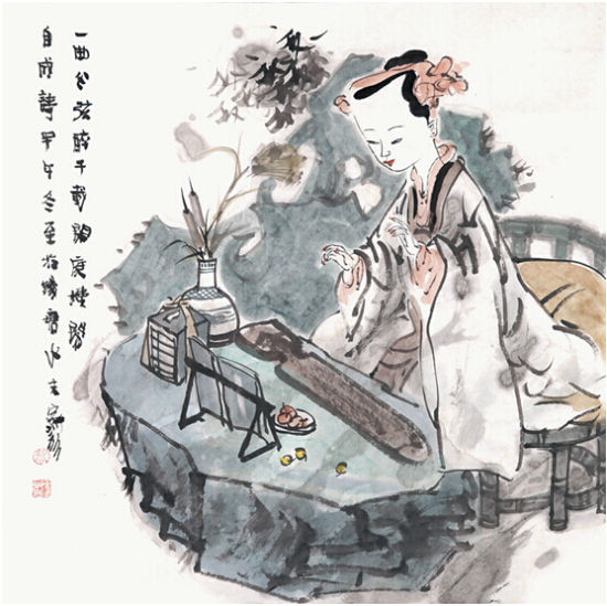 超凡脱俗妙趣横生:略说王家训人物画