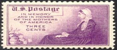 各国有关母亲节的邮票