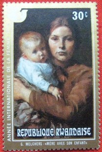 各国有关母亲节的邮票