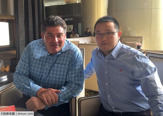 CCG集团总裁Steven与首席收藏创始人周寿远