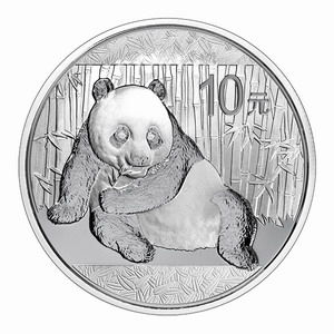 2015熊猫1oz银背