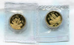 1995年中国古代航海船1/2盎司精制金币