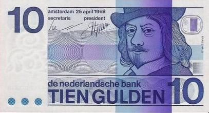 10荷兰盾 弗朗斯·哈尔斯