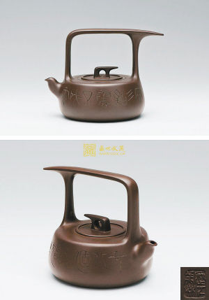 顾景舟提梁壶作品