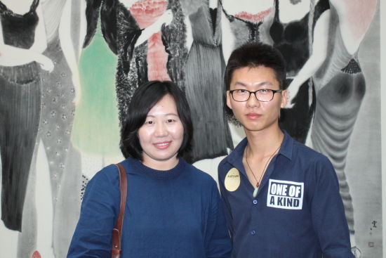 策展人丁晓洁、郭海潮