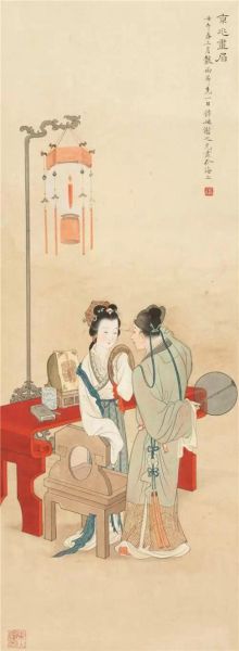 谢之光(1900-1976) 京兆画眉