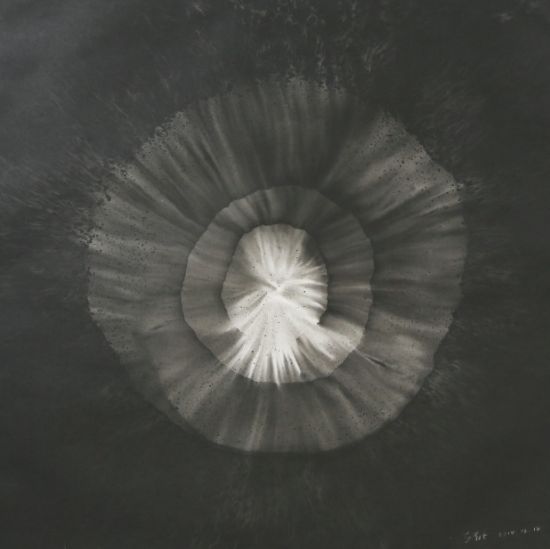 尚春 《灵光》97cm×97cm