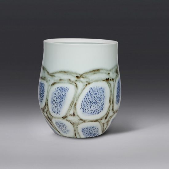 秋远 31×30cm 青花 氧化铁 2012