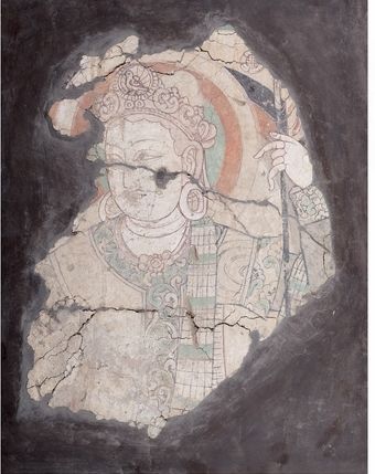 唐代毗沙门天王壁画