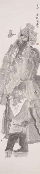 周京新 角色系列 226×53cm 2014 宣纸水墨 