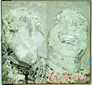 黄国武 《老铁（之一）》 180cm×194cm 中国画