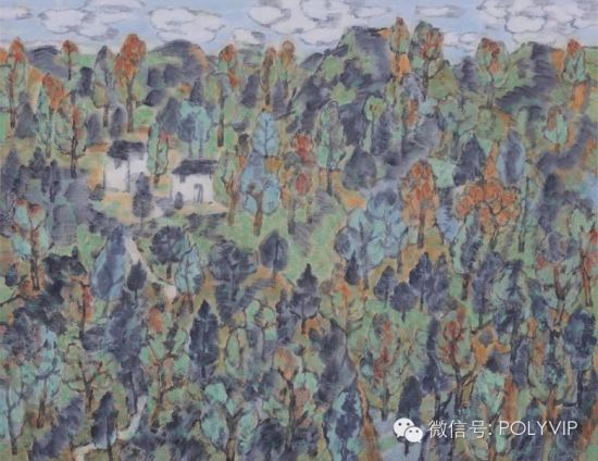 陈向迅 《春望》 106cm×137cm 2014年作