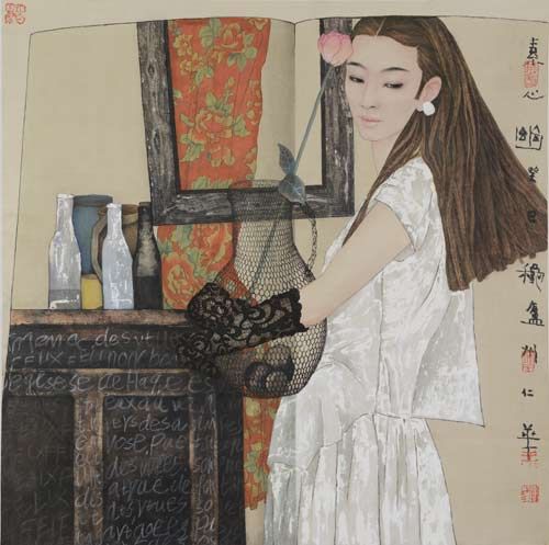 《素心幽》120cmx100cm 2013年