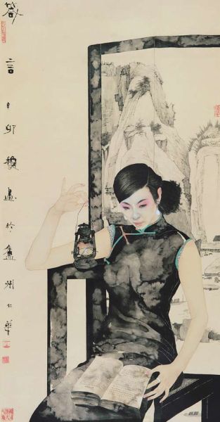 《箴言》175X92cm2011年