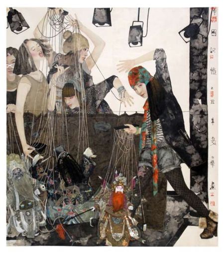 《中国记忆》198X210cm 2009