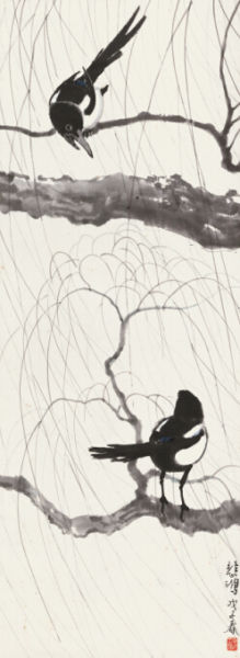 徐悲鸿(1895-1953) 双喜图