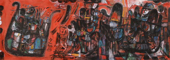 楚汉之争 200cm，600cm 2013年