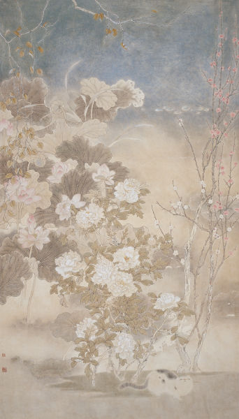 梦笔生花  136cmx68cm  2012年