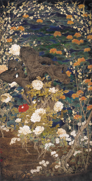 岁朝昌和  120cmx240cm  2000年