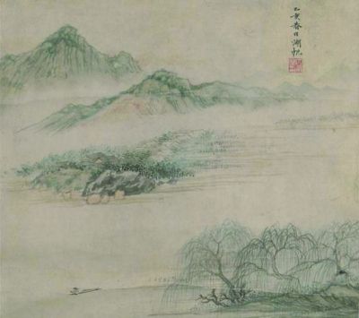 山水（国画） 1935年 吴湖帆 中华艺术宫藏