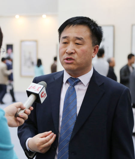 中晨圣维投资控股有限公司孟凡龙介绍中晨集团·中国(青州)书画艺术城项目