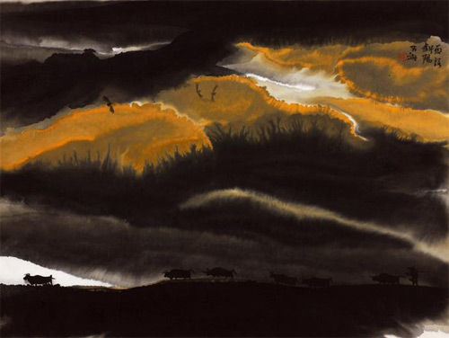 贾又福 雨后斜阳 成交价：1,792,000