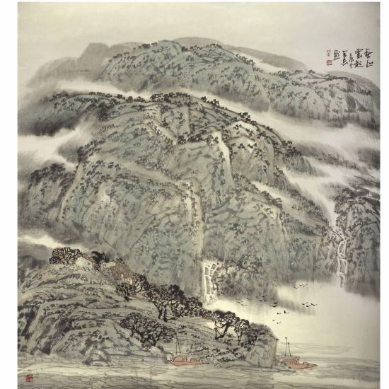 许占志 春山云起