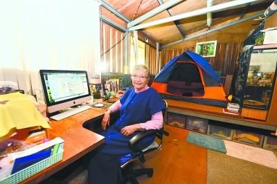 徐小虎在日月潭家中