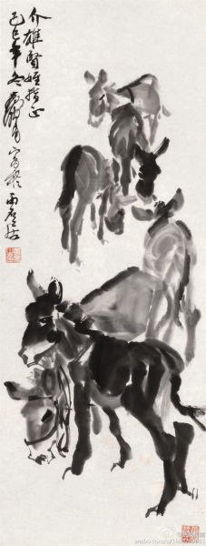 关山月《争艳》70万落槌