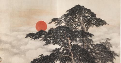 黎雄才《旭日东升》