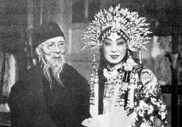 梅兰芳和齐白石的一张合照