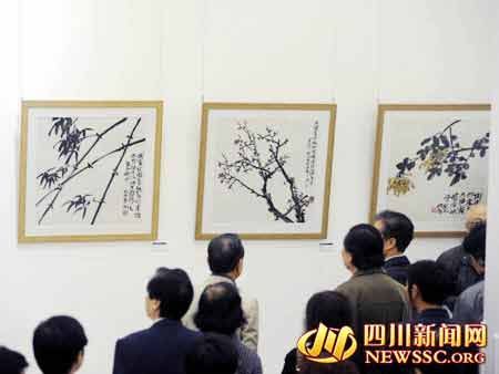 中国画当代气象展在成都武侯祠美术馆盛大揭幕