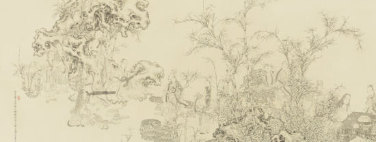 任重的《竹林七贤》以估价三倍的885万人民币成交