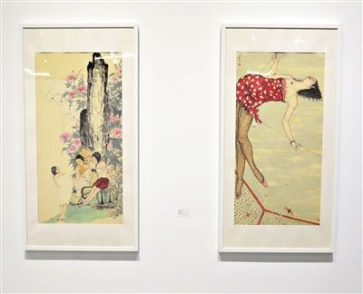 蜂巢当代艺术中心今年4月刚刚开馆，6月就推出了中国当代水墨大展。明年还将有第二回。