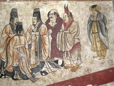 《客使图》（局部）