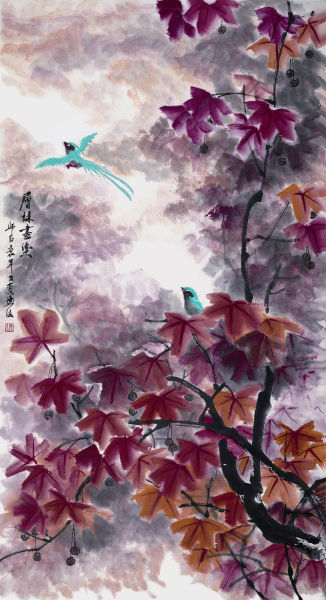 展览作品：鸭场归来