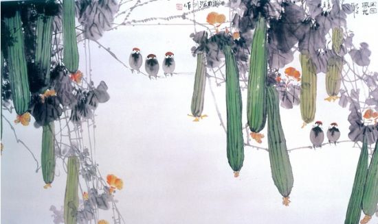 田园风光（局部） 徐文国