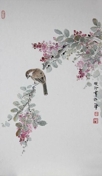 隋晓玲小写意花鸟艺术