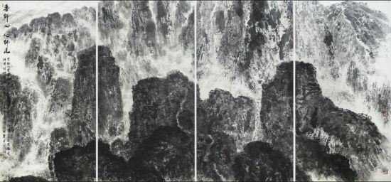 程小琪《山水》