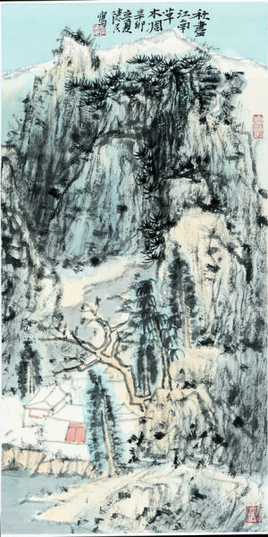 秋尽江南草木凋65X33CM