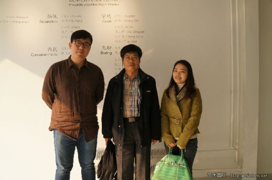 左起：刘筱石、千叶成夫、金度延