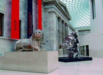 雕塑家展望的作品在大英博物馆展览 2008年