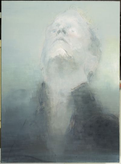 《托马斯肖像——纪念之二》75cm×54.8cm布面油画2008年作