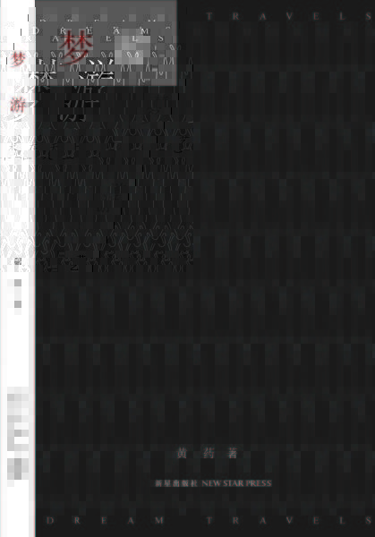 当代艺术家黄药新著《梦游——艺术在天上》封面