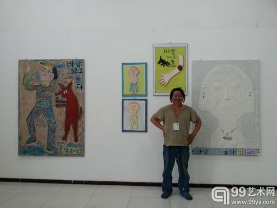 艺术家尹南雄和他的作品
