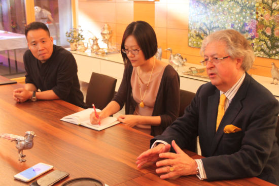 高孝午新作《再生》亮相时尚与艺术之夜