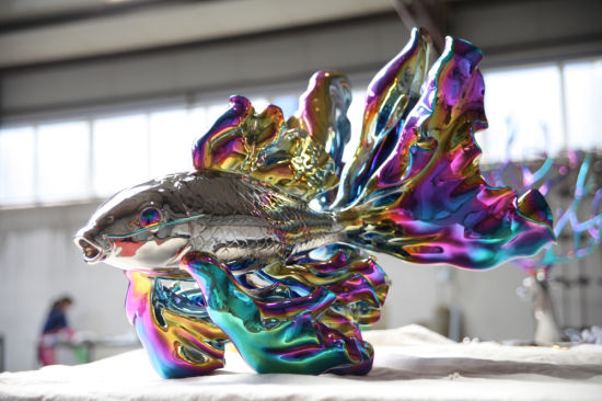 高孝午新作《再生》亮相时尚与艺术之夜