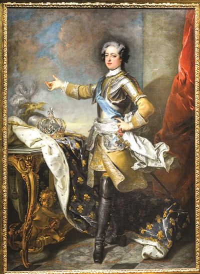《法国国王路易十五肖像》